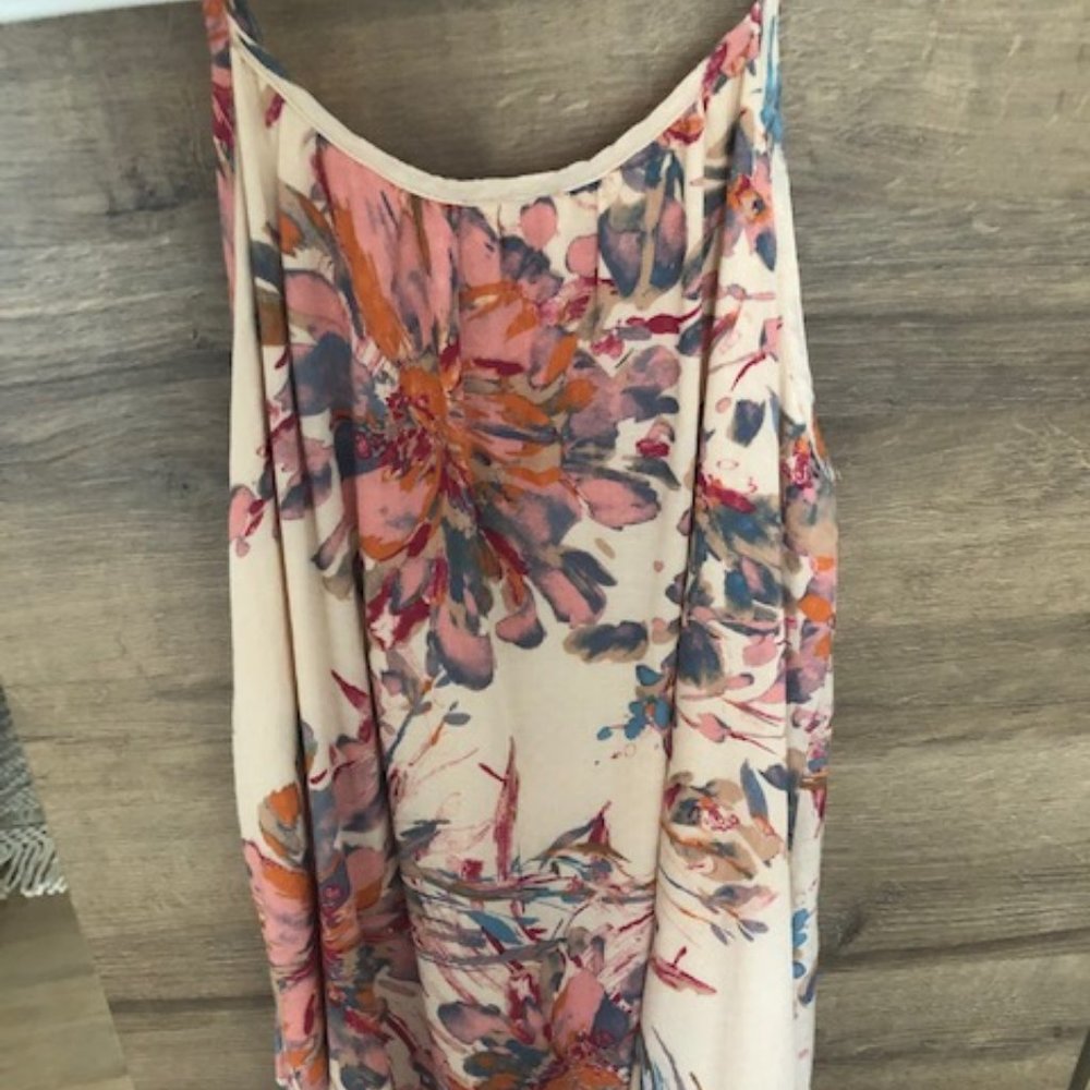 Floral tank dress Girls- Size L